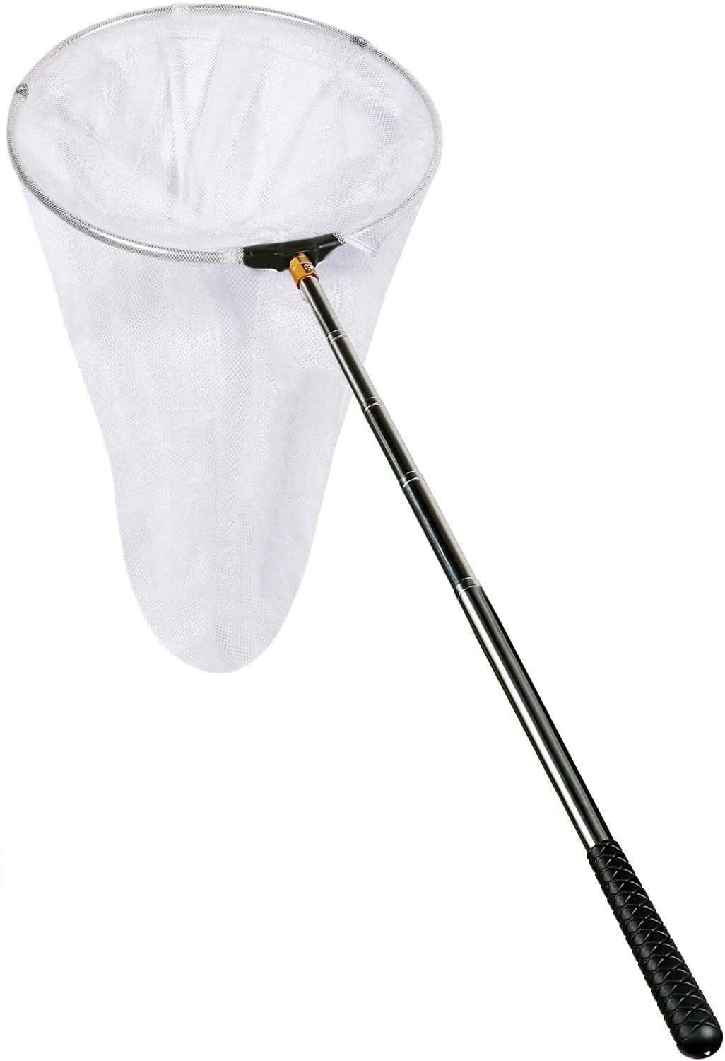 虫取り網 折りたたみ 5段伸縮 おもちゃ 昆虫採集 魚取り 子供 ツール アウトドア 昆虫ネット バタフライ トンボ 水陸両用 1.78 M