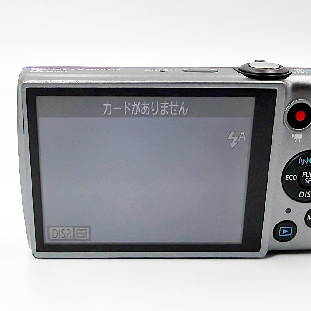 キヤノン CANON PowerShot A3500 IS パープル コンデジ カメラ 中古