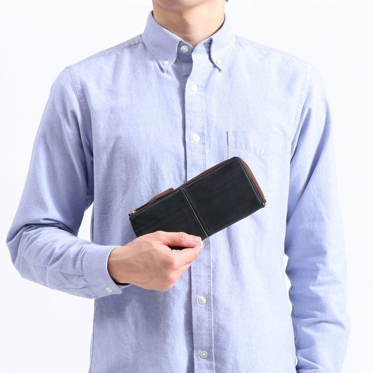 バギーポート フルクローム FULL CHROME 長財布 HRD-410 キャメルxブラウン