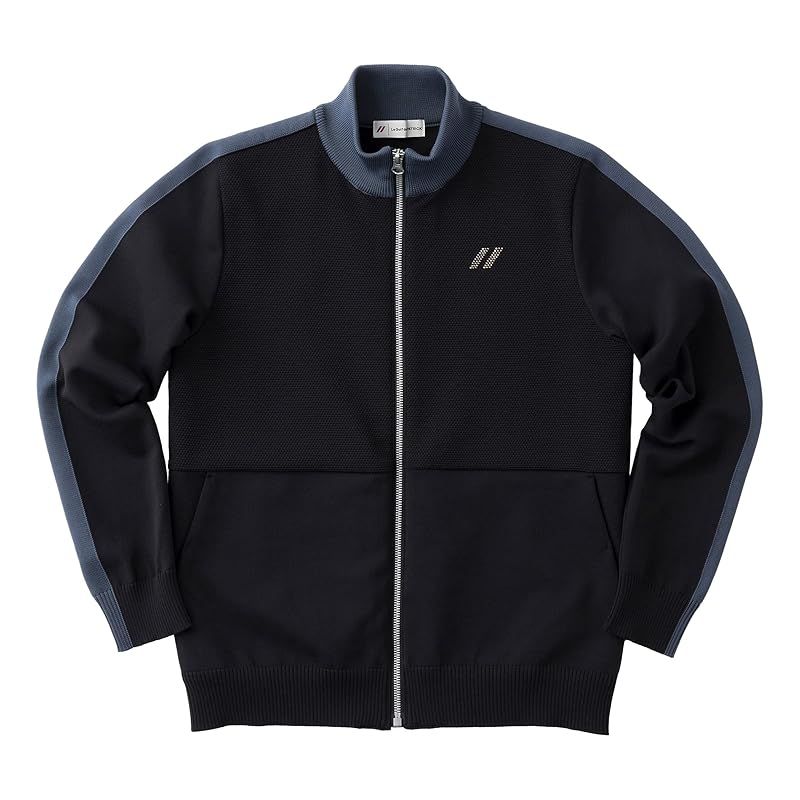 パトリック P ブルゾン ゴルフ レディース アモッサナイロンニットブルゾン ブラック BLK 222-461 L