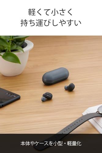ソニー SONY 完全ワイヤレスイヤホン WF-C 500 |軽量小型5.4 g|高精度通話品質|簡単ペアリング|IPX 4防滴性能|ブラック BZ m ワイヤレスイヤホン ワイヤレスイヤホン 骨伝導イヤホン イヤホン