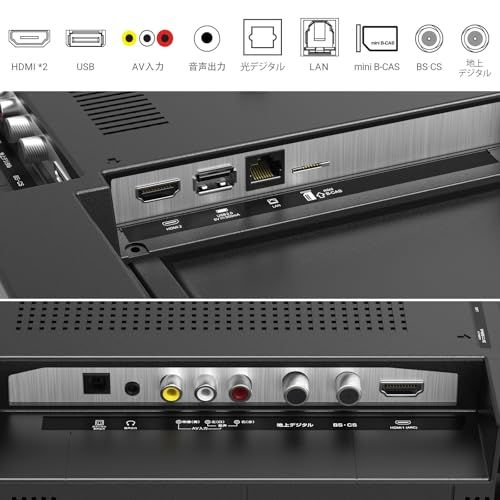 RCA 24型 液晶テレビ ハイビジョン ダブルチューナー内蔵 VESA規格 RCA 24型 液晶テレビ ダブルチューナー内蔵 VESA規格 R24F1HN Amazon