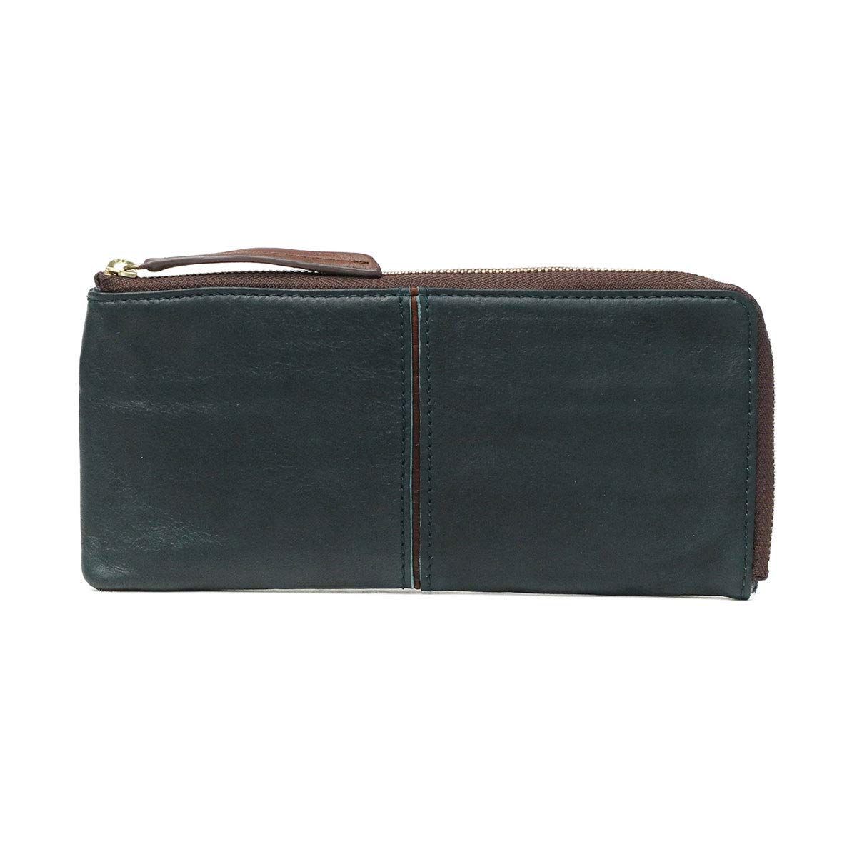 バギーポート フルクローム FULL CHROME 長財布 HRD 410 ネイビーxブラウン