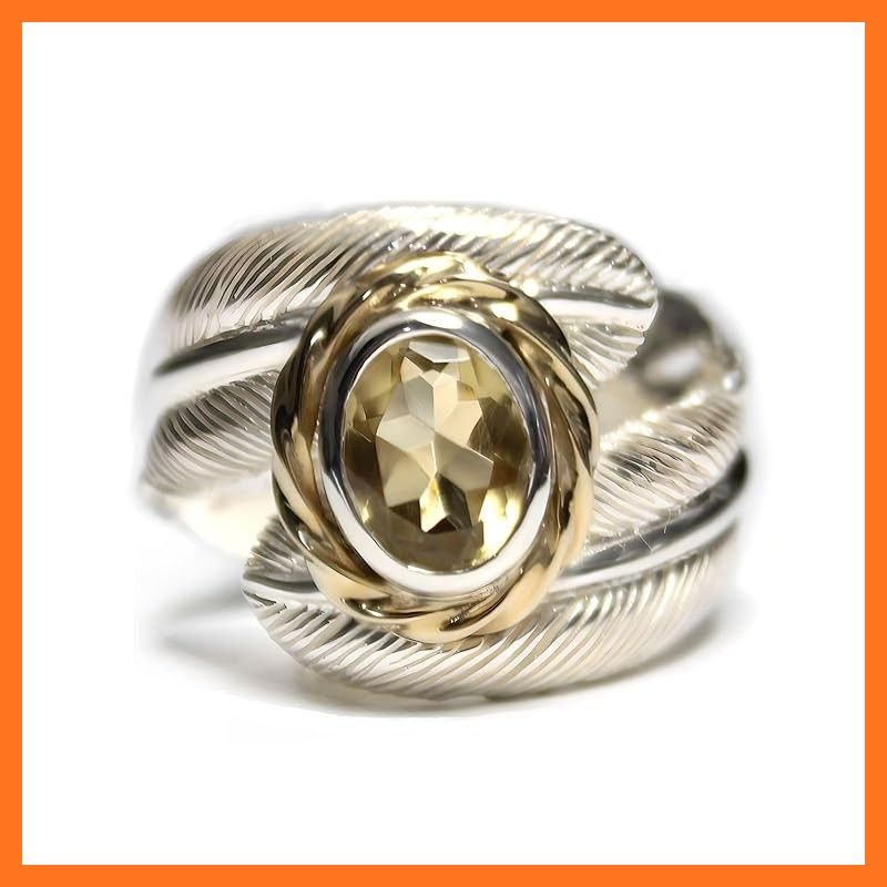 goodvibrations フェザー リング 指輪 イーグル 鷹 羽 グッドバイブレーション メンズ レディース シルバー９２５