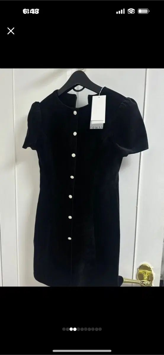 トワブ SERENA MINI DRESS_BLACK サイズ2