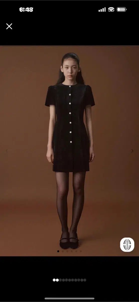 トワブ SERENA MINI DRESS_BLACK サイズ2
