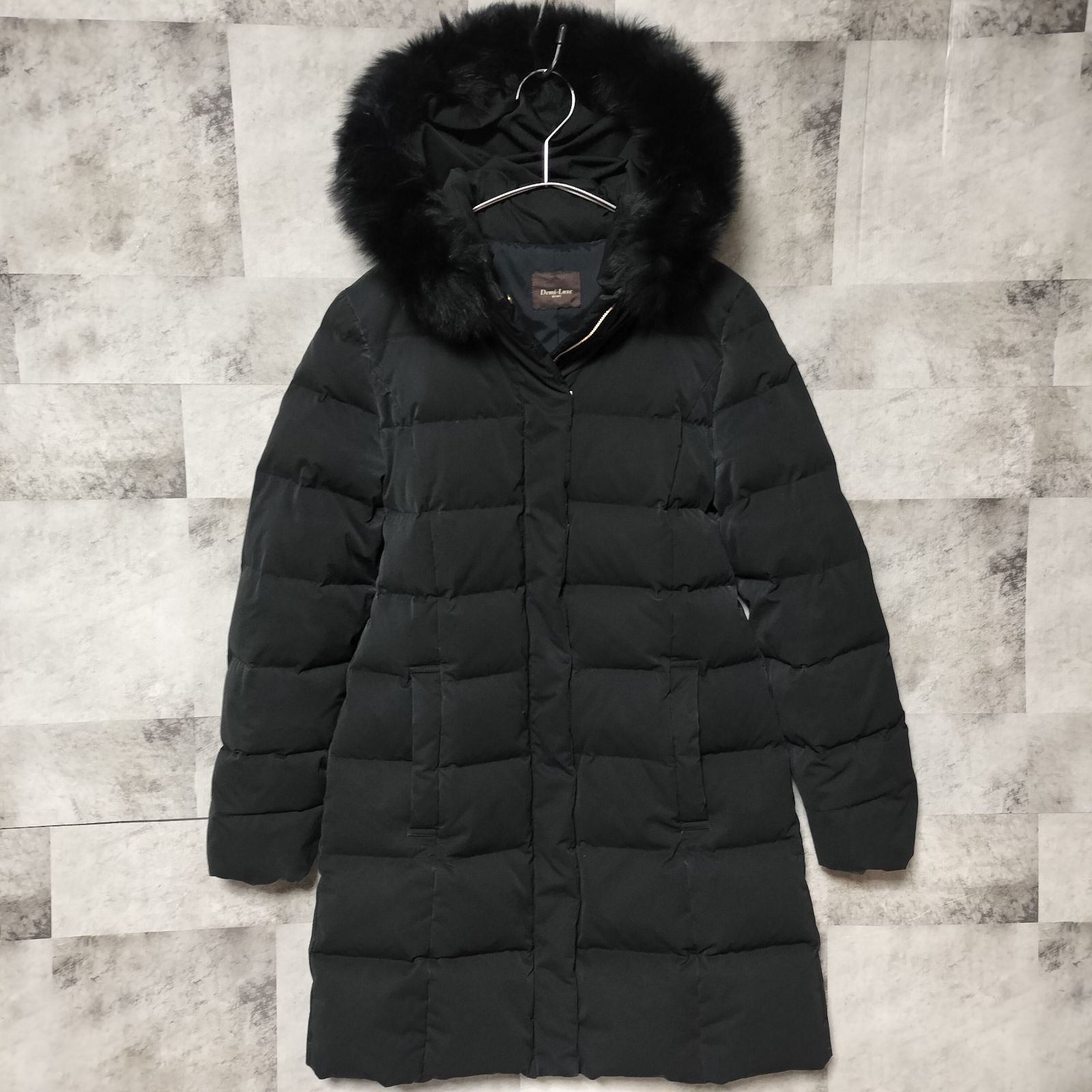 Demi-Luxe BEAMS 3way フォックスファー ロング ダウンコート 38サイズ 