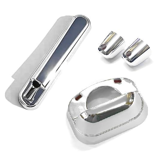 CGP 外装 ガーニッシュ セット アンテナカバー ライセンスランプカバー ウオッシャーノズルカバー S 500 P|S 510 P ハイゼットトラック用 メッキ ATNC-D 13-5940-D 4410 A