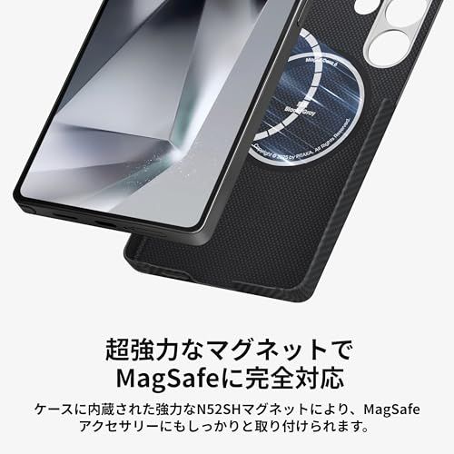  PITAKA Galaxy S 24 Ultra ケース アラミド繊維製 なカーボン風 超薄 超軽量 耐衝撃 ミニマリスト シンプル デザイン ワイヤレス充電 対応 カバー 黒|グレーツイル柄 po 46 e 3 c 863 その他 キッチン 食器
