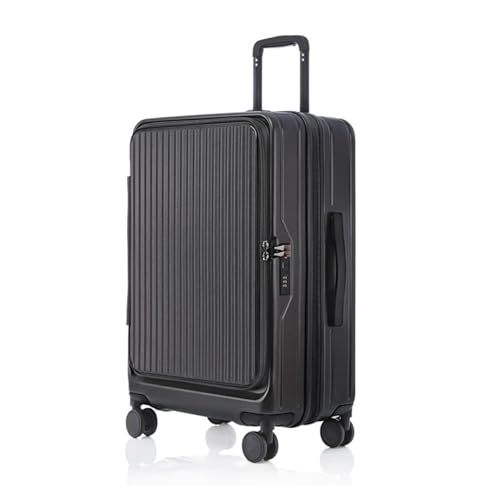  Yuweijie スーツケース 拡張機能付き キャリーケース 片開き フロントオープン 大容量 機内持ち込み 超軽量 ファスナータイプ カップホルダー付き TSAロック キャリーバッグ 横開き ビジネス 旅行 出張 98 108リットル ba 37 e 3 d その他 キッチン 食器