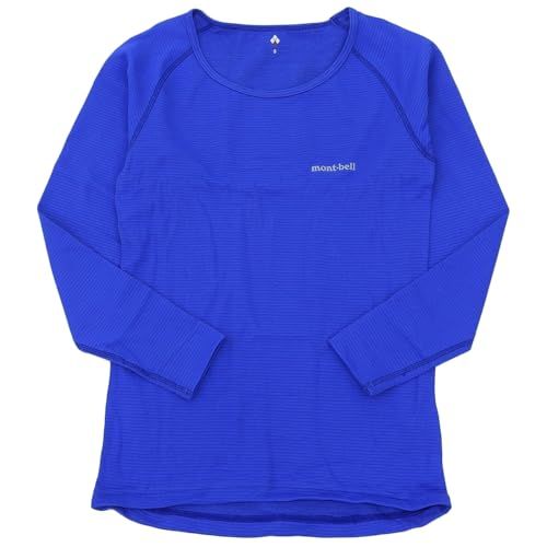 モンベル アンダーウェア インナー レディース ジオライン M.W.ラウンドネックシャツ ブラック 1107705 po dcf 4 c 9 ee