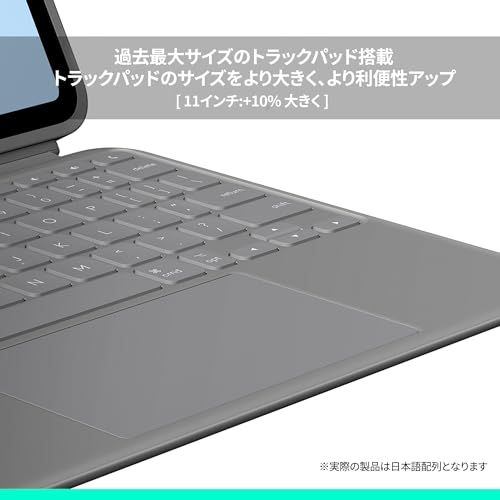 ロジクール Combo Touch iPad Air 11インチ M3 & M2 iK1178GRA