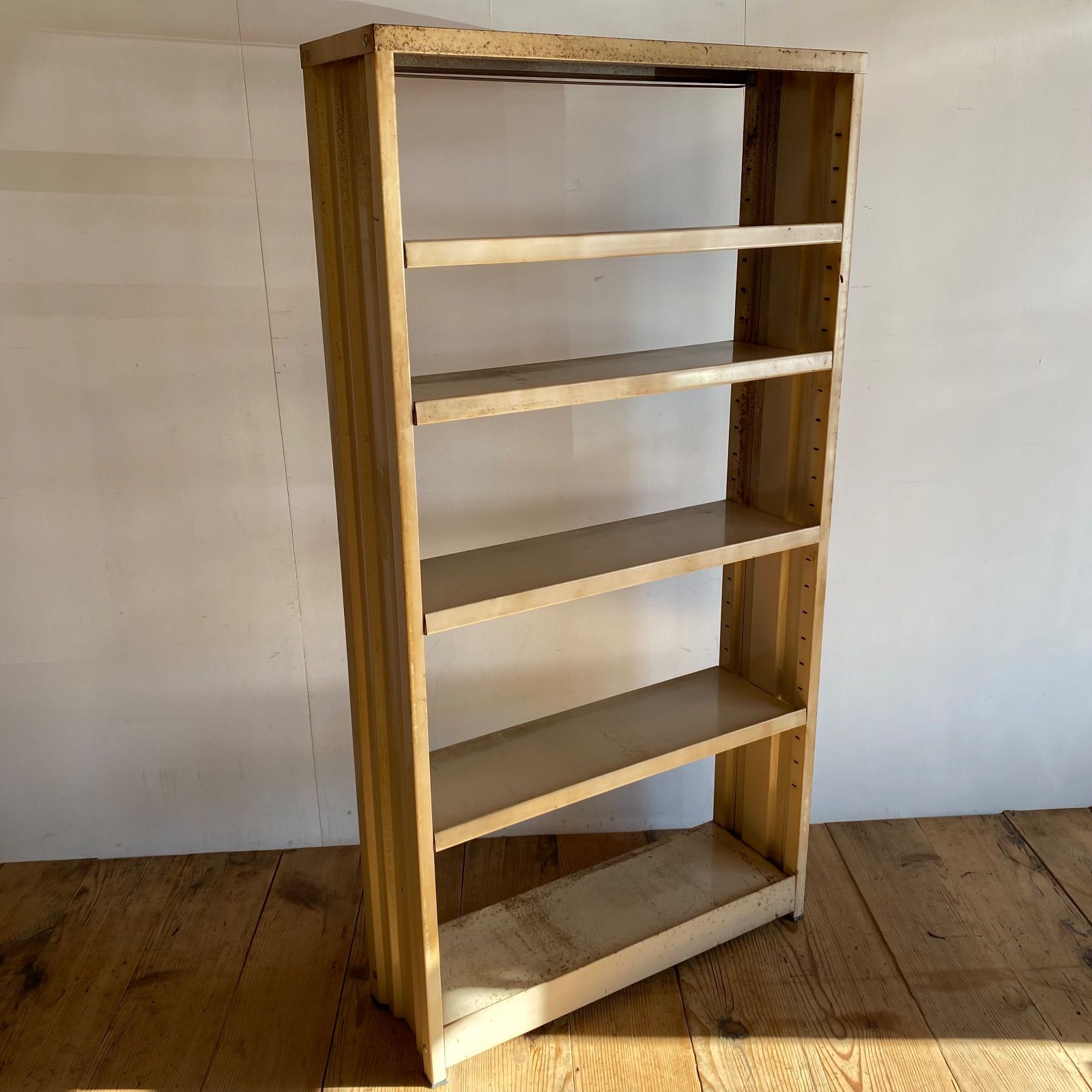 期間限定　アンティーク スチールラック シャビー インダストリアル レトロ ② 期間限定 アンティーク スチールラック シャビー インダストリアル