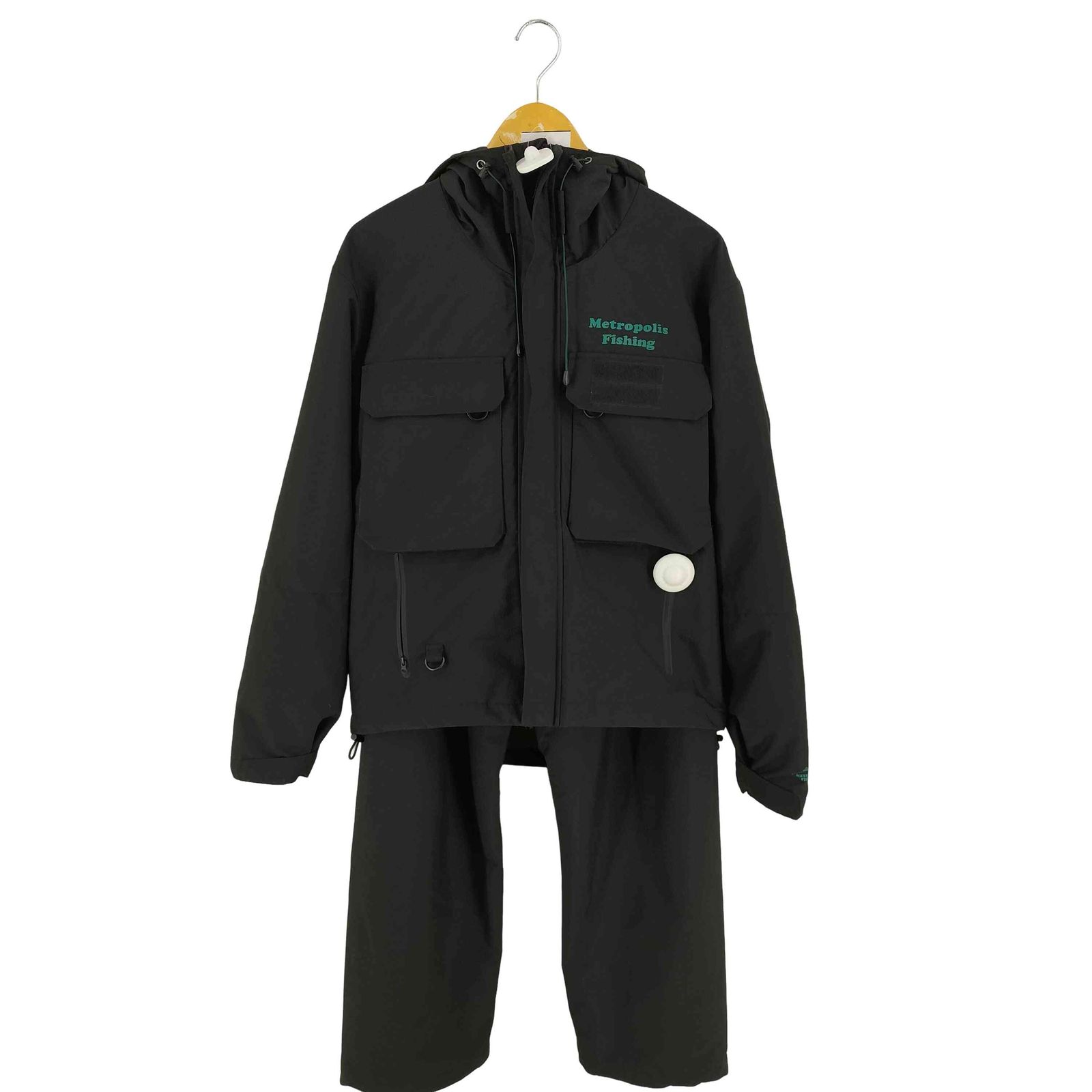 ユーズドフルギ 古着 Metropolis Fishing Tough jacket pants セットアップ outdoor メンズ M