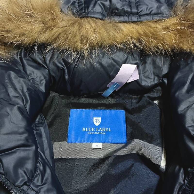 美品 ブルーレーベルクレストブリッジ ダウンベスト 3way 美品 ブルーレーベルクレストブリッジ ダウンベスト 3way