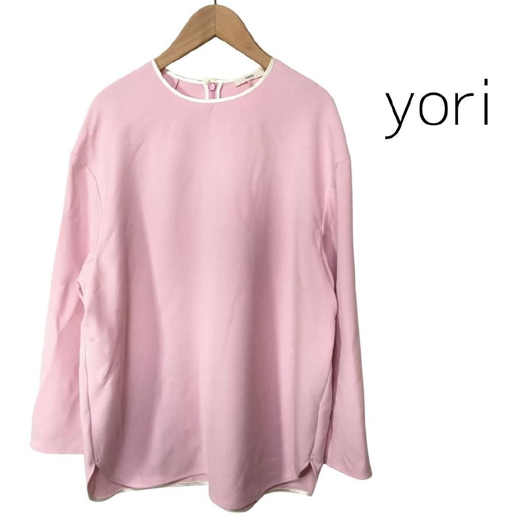 yori ヨリ シャツ ブラウス バックリボン み F 976861