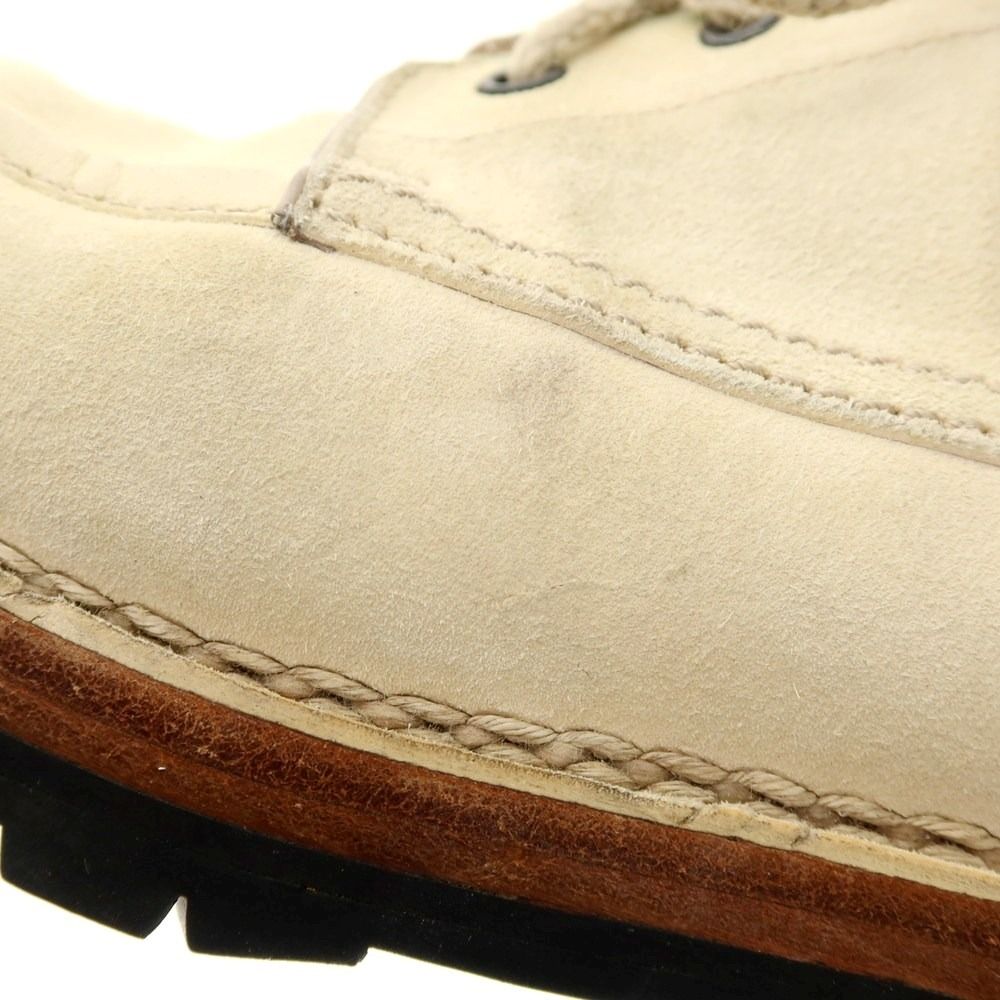  マルモラーダ スエード レースアップブーツ アイボリー サイズ43 メンズ ブーツ 革靴 靴