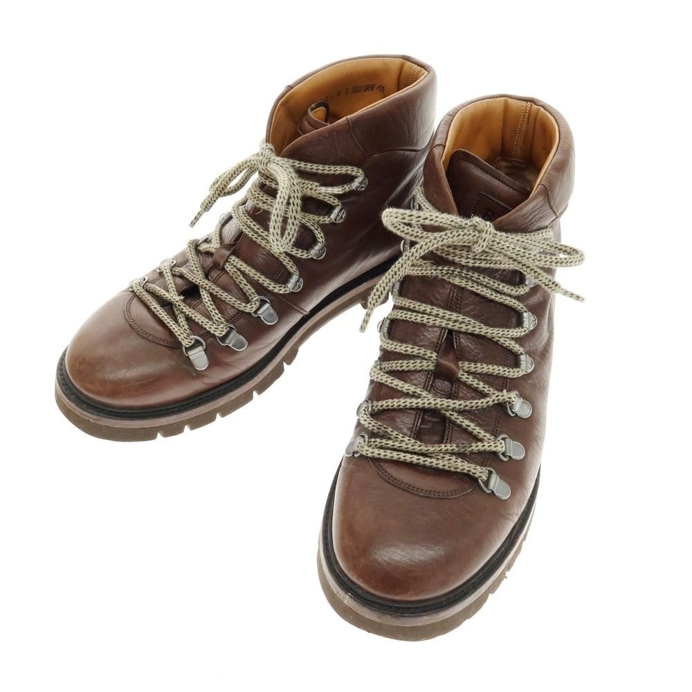 中古】バリー BALLY マウンテンブーツ ブラウン【サイズ5 1/2E