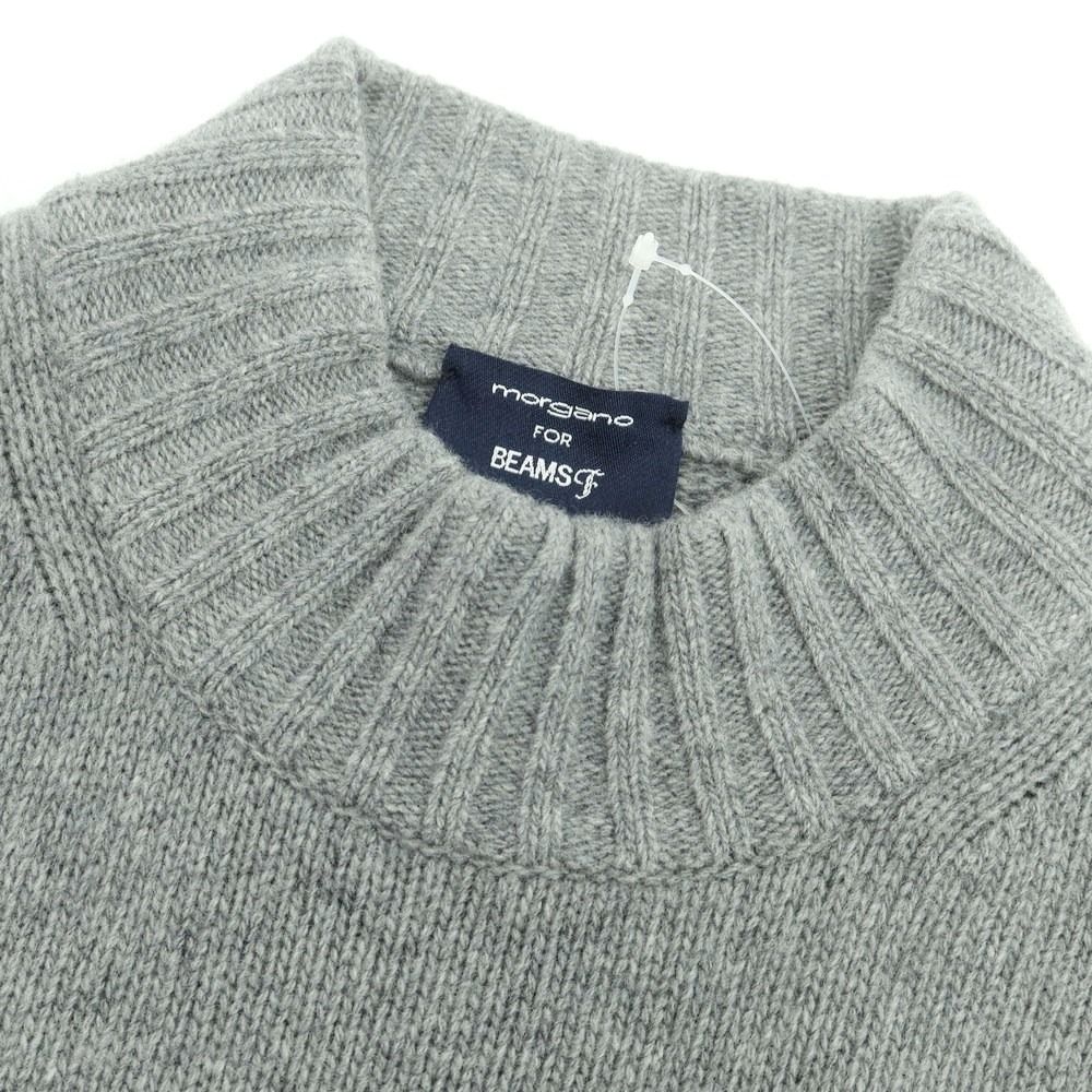 中古】モルガノ morgano BEAMS F別注 ミドルゲージウール ハイネック