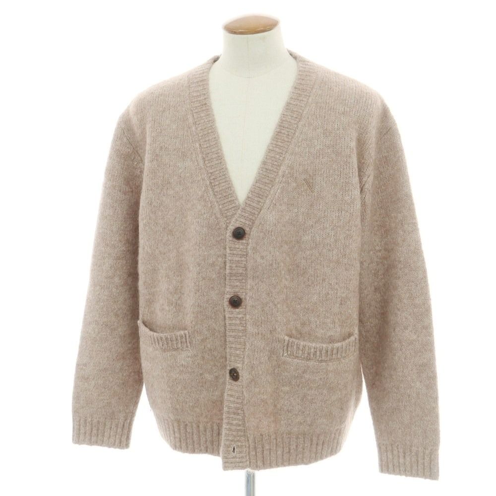 サタデーズ ニューヨークシティ Saturdays NYC ナイロンモヘヤウール カーディガン ベージュ系 サイズＭ メンズ