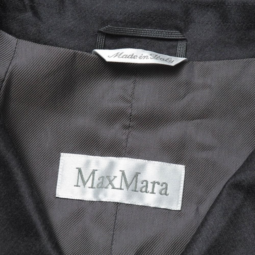 美品】マックスマーラ　白タグ　ハーフコート　ラグラン袖 美品 白タグ MaxMara マックスマーラ 近年 カシミヤ ダブル コート