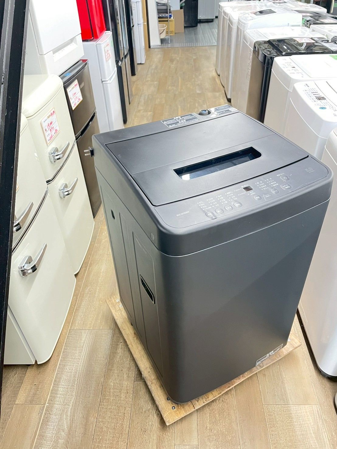 【高年式】大阪送料無料★3か月保障★2024年★IAW-T504★IS-484 高年式】大阪送料無料☆3か月保障付き☆洗濯機☆アイリスオーヤマ☆5kg