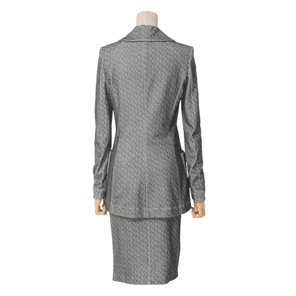 □美品□Emporio Armani エンポリオ・アルマーニ スカートスーツ 