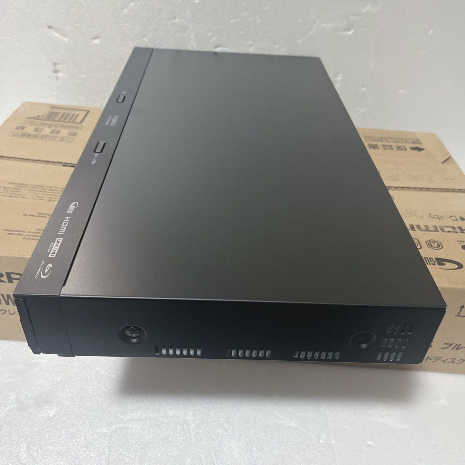 展示品未使用】SHARP AQUOSブルーレイディスクレコーダー 2B-C20GW1