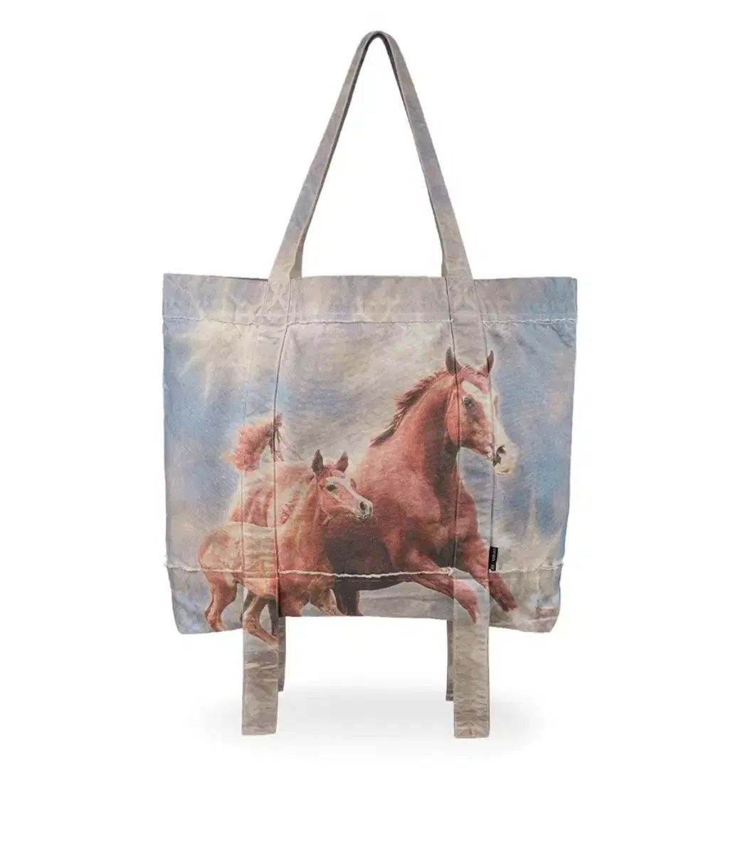 オープンワイワイ 赤い月詠 イクト トートバッグ