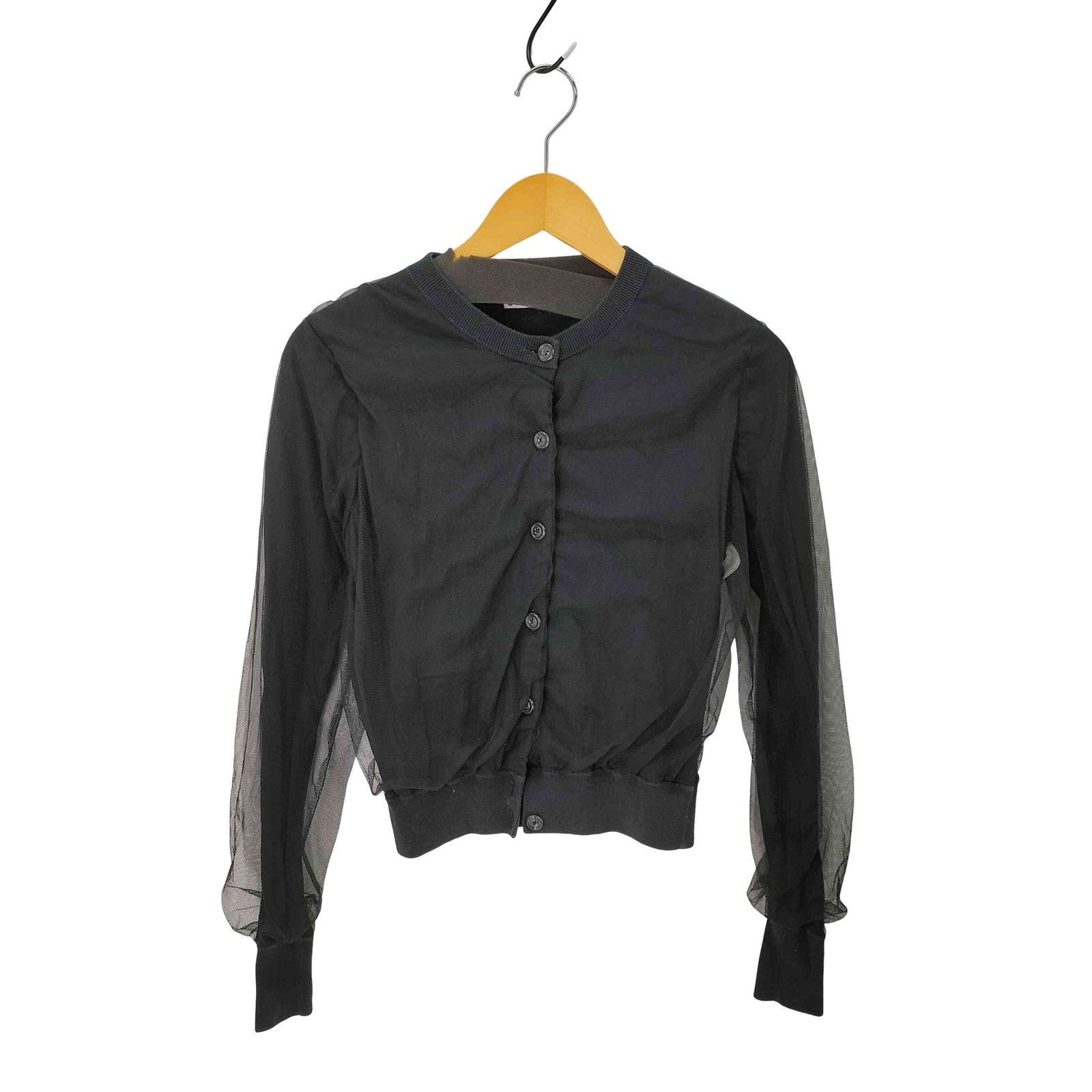 アクネストゥディオズ ACNE STUDIOS Fran Tulle Cardigan レディース S