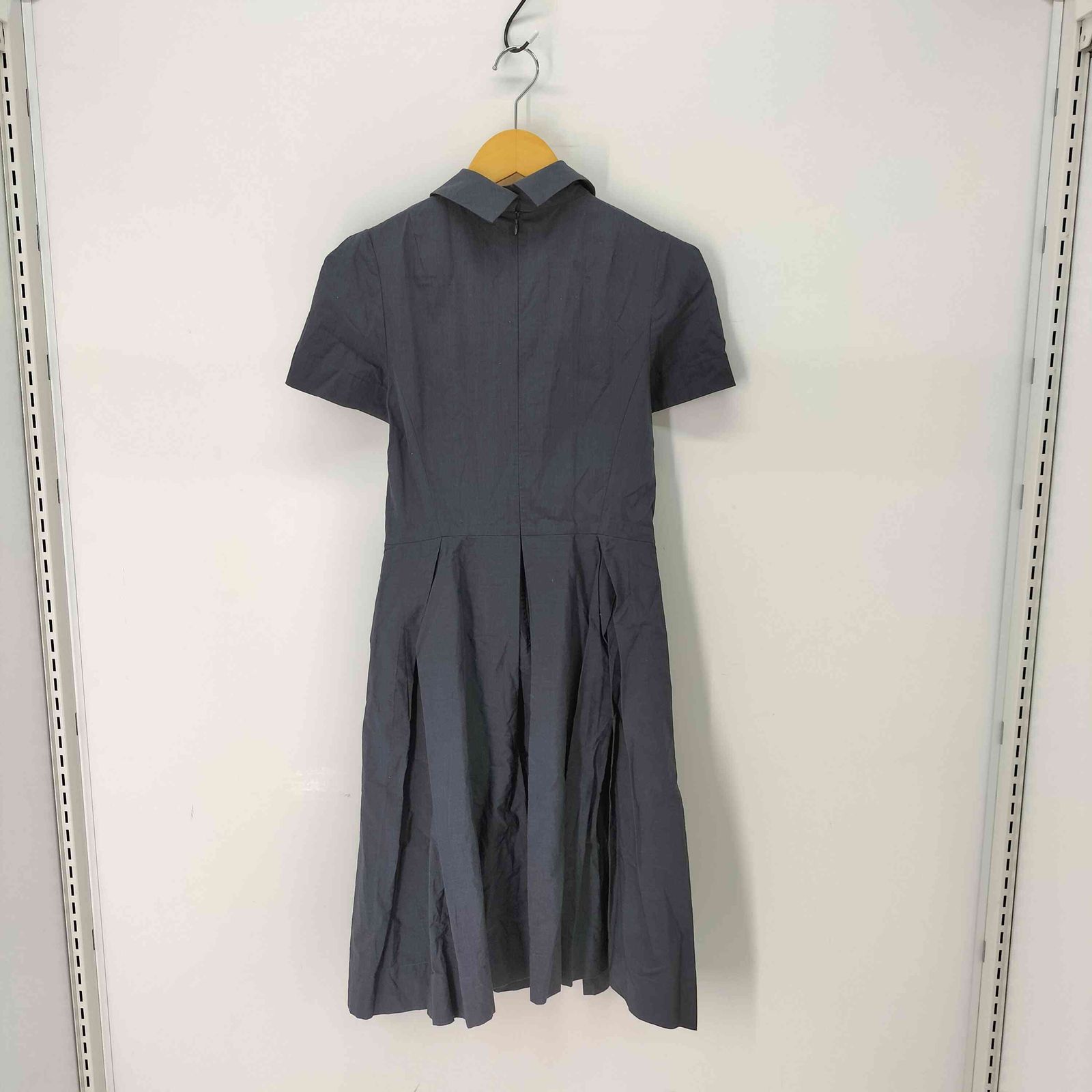 ヴィヴィアンウエストウッドレッドレーベル Vivienne Westwood RED LABEL オーブボタン Aライン 丸襟 ワンピース レディース 3