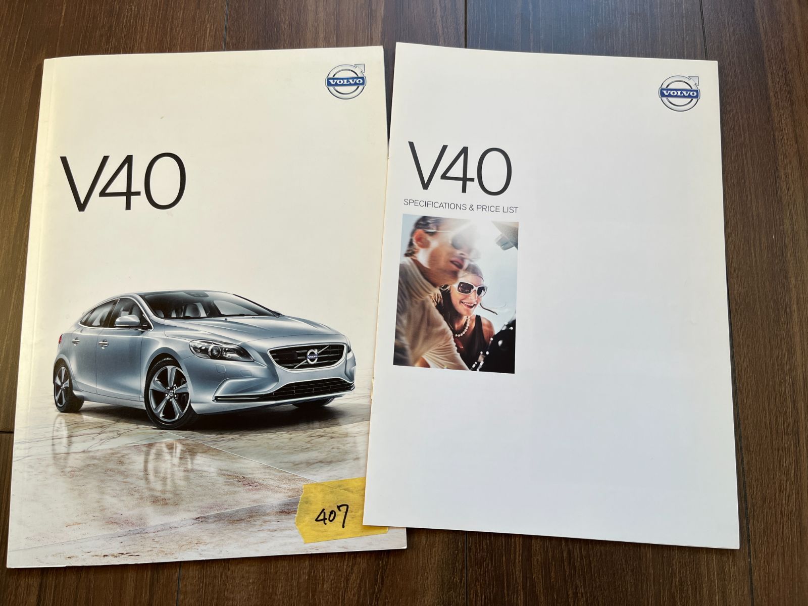 ○407○送料無料♡VOLVO ボルボ V40 カタログ 価格表付き MY2014