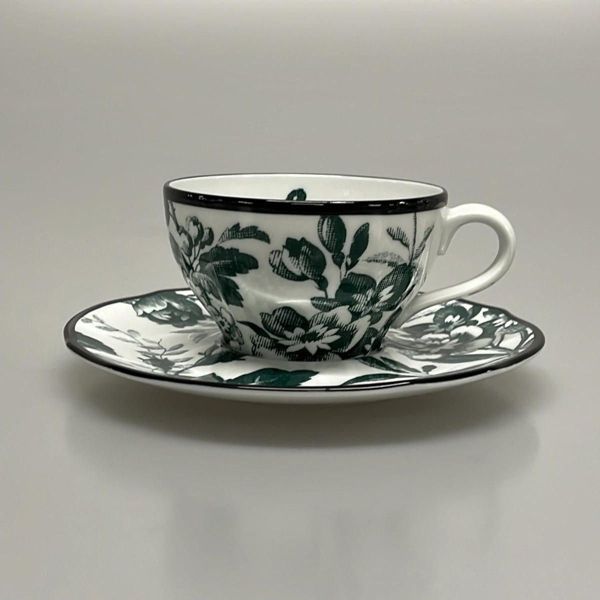 GUCCI グッチ カップ ソーサー 白 グリーン リチャード ジノリ