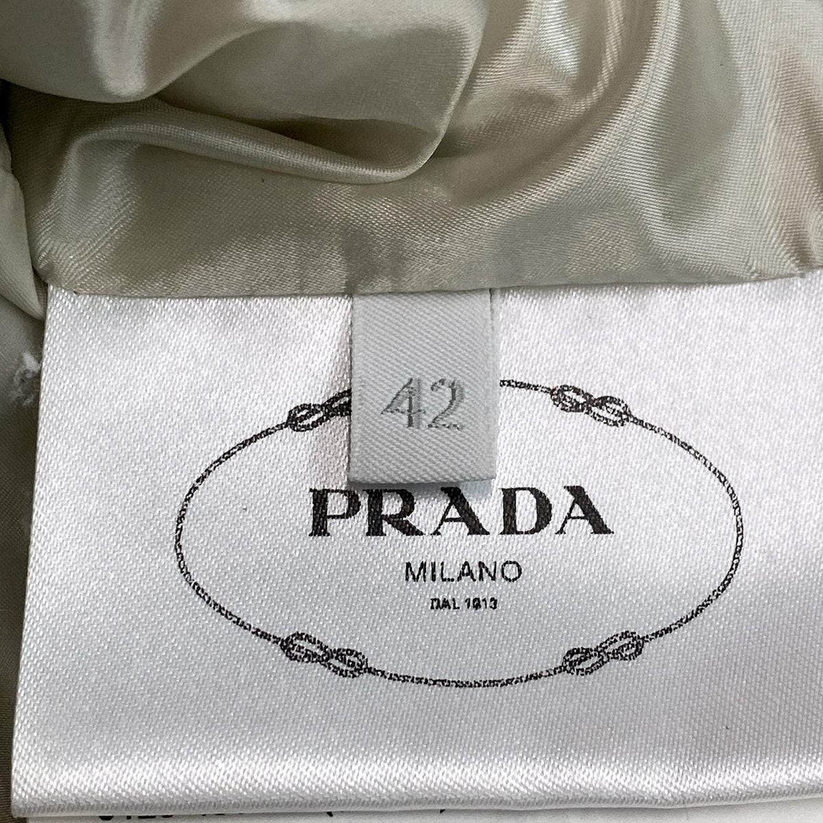 PRADA(プラダ) ブルゾン サイズ42 M レディース 291511 アイボリー