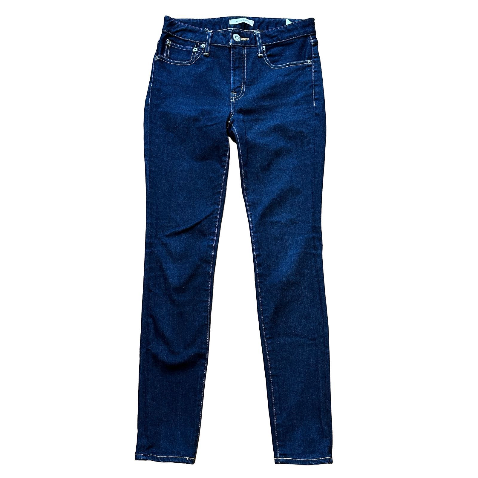 MOUSSY WF Rebirth SKINNY リバーススキニー 濃紺 ダークブルー サイズ 