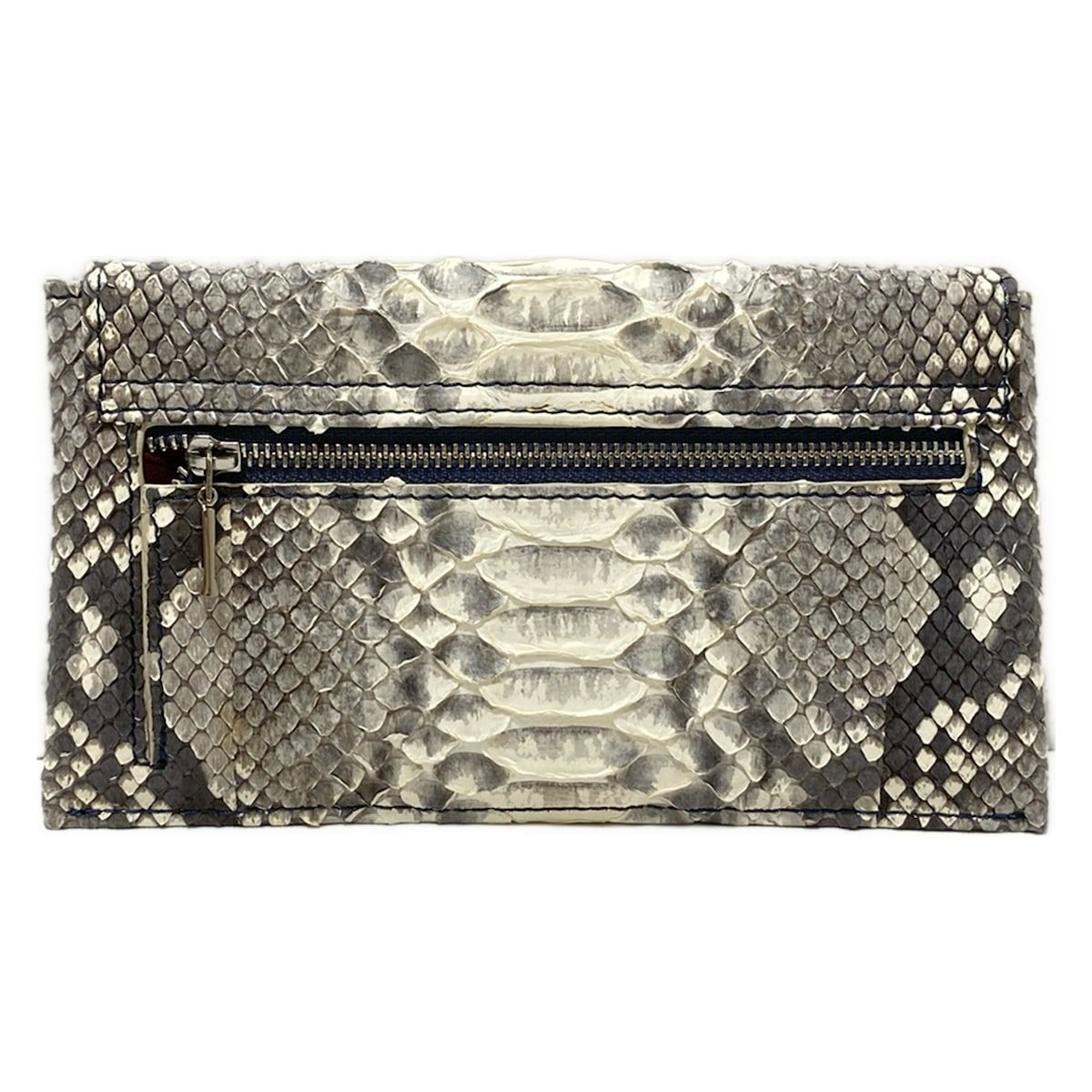 Semplice センプリチェ 長財布 - 白×グレー