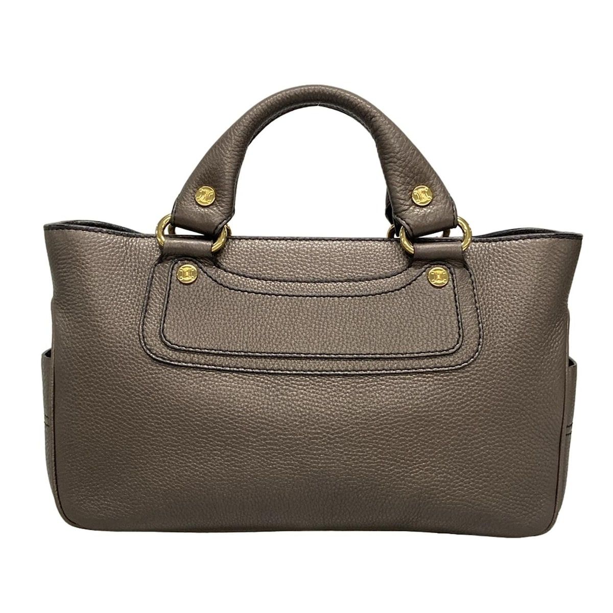 CELINE セリーヌ トートバッグ ブギーバッグ ダークブラウン レザー