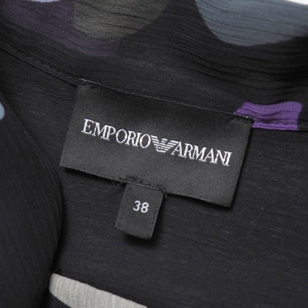 □美品□Emporio Armani エンポリオ・アルマーニ ブラウス サイズ38