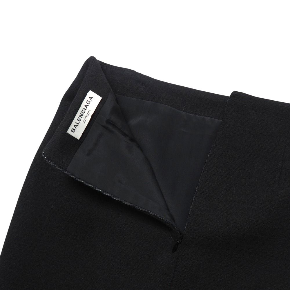 □美品□BALENCIAGA バレンシアガ スカートスーツ サイズ36 ノーカラー