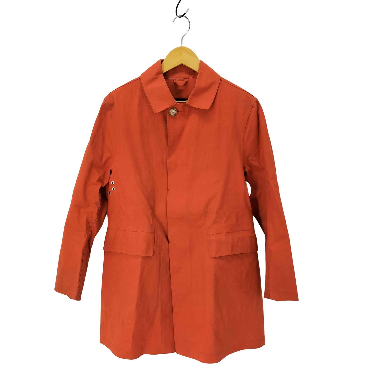 マッキントッシュ Mackintosh MADE IN コットン ゴム引き ステンカラーコート メンズ 36