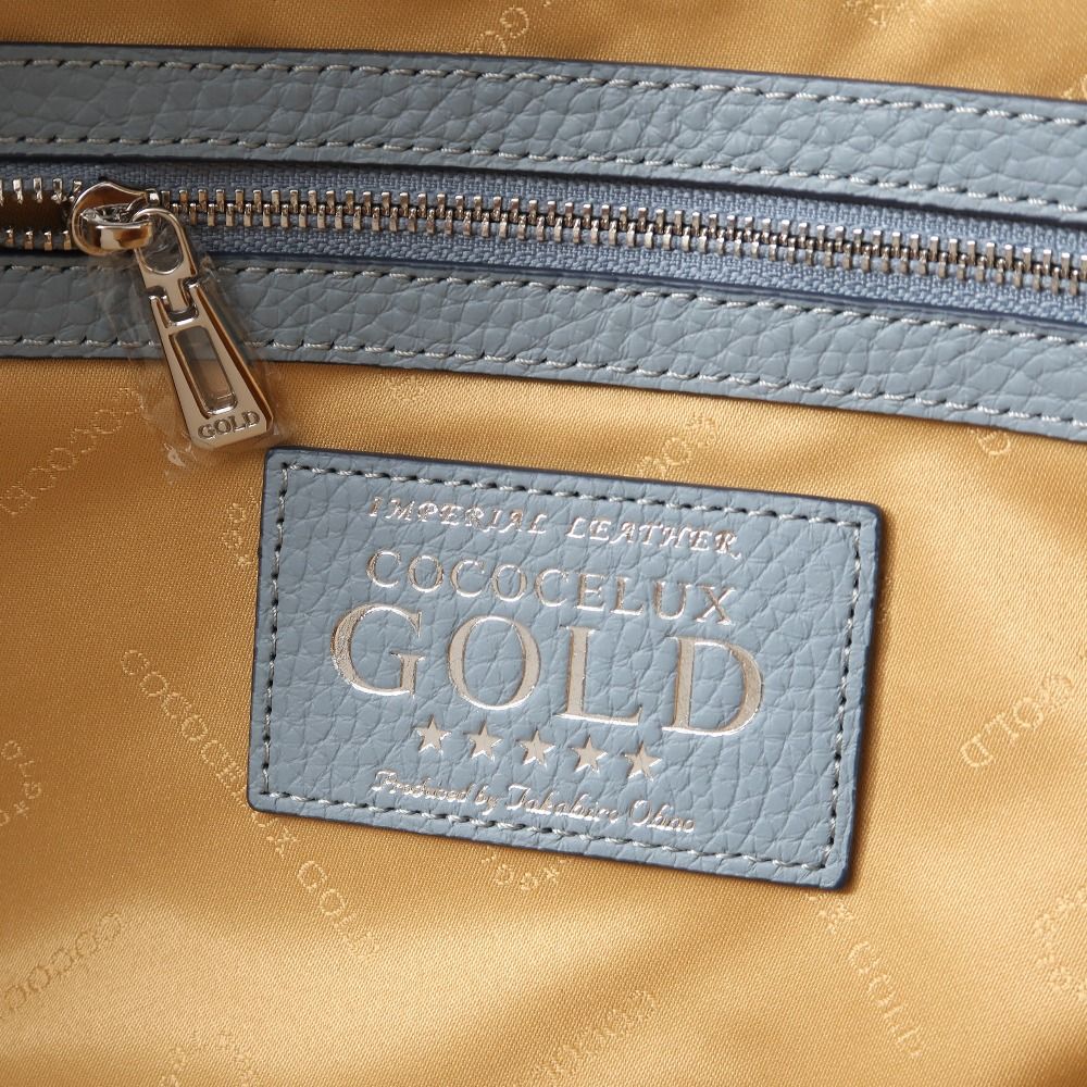 □未使用品□COCOCELUX GOLD ココセリュックスゴールド ハンドバッグ
