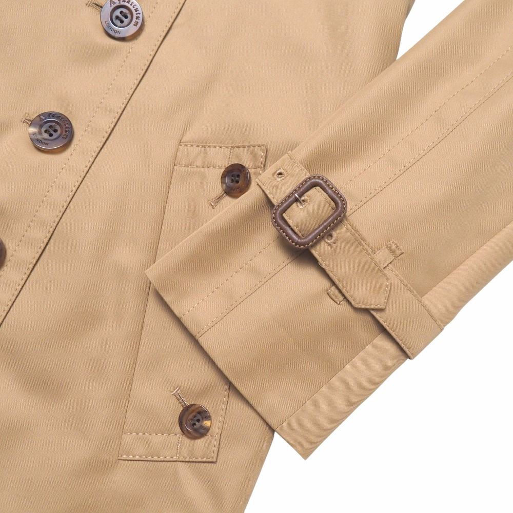□美品□Aquascutum アクアスキュータム トレンチコート サイズ4