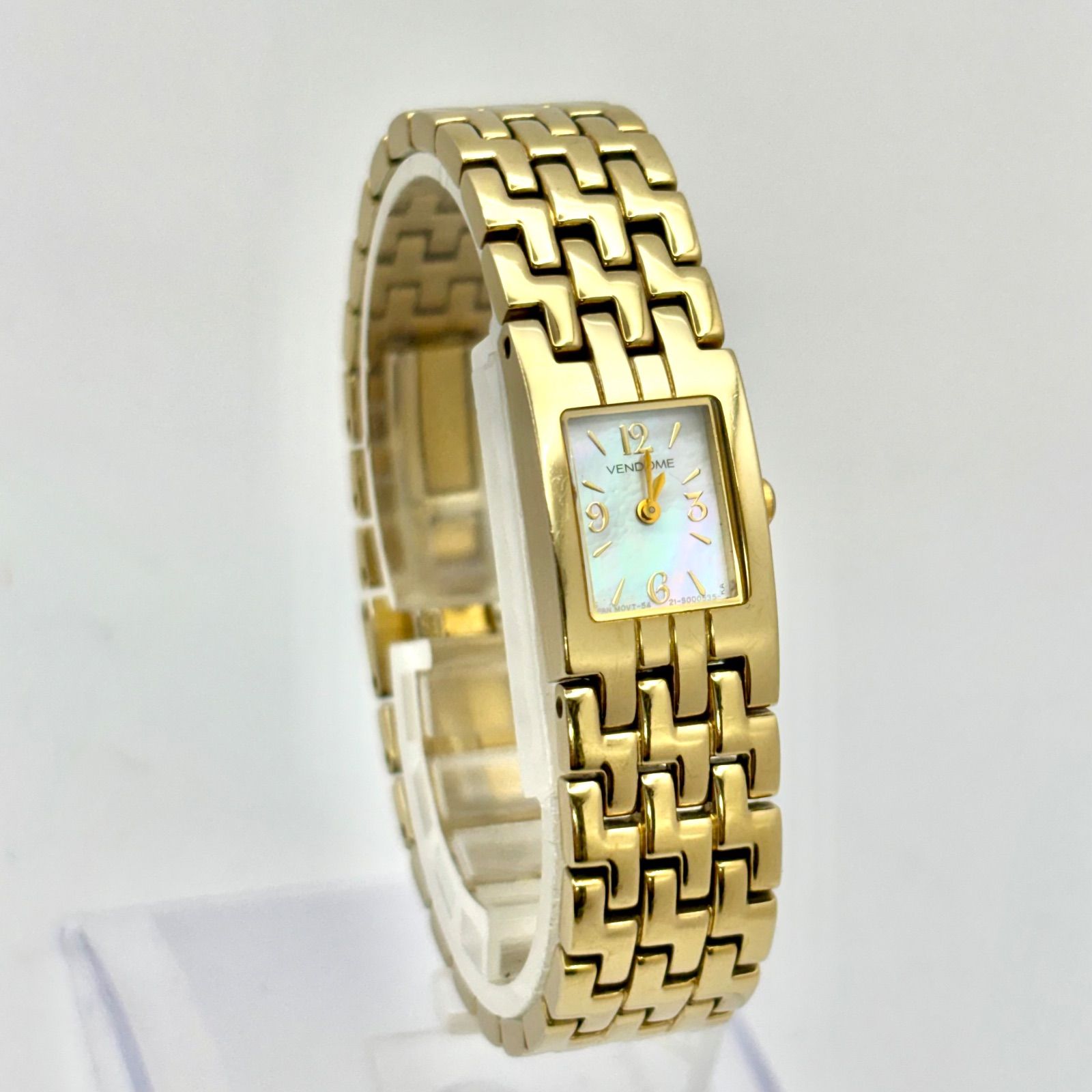 稼働中☆ヴァンドーム青山腕時計 ☆クォーツ ATAQ0058PGTP 時計 革ベルト｜時計｜ヴァンドーム青山（Vendome Aoyama