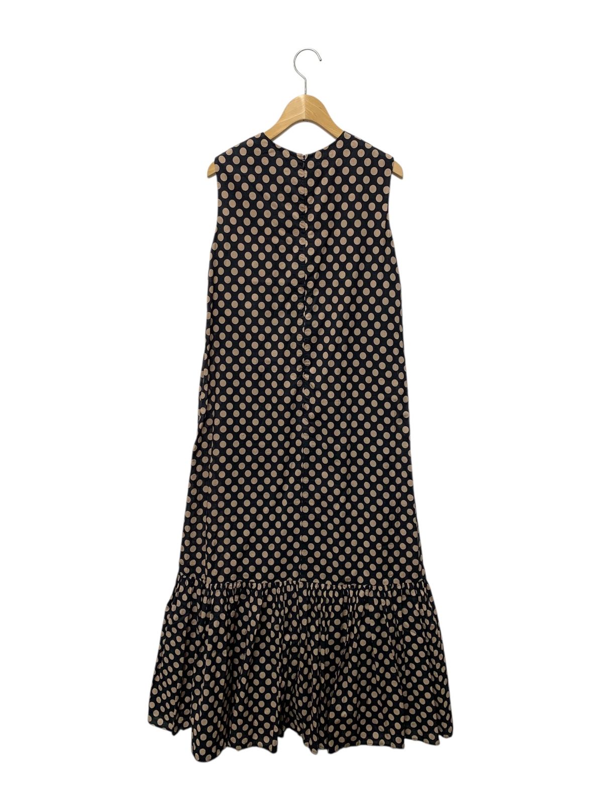 マリハ ドリーミングビューティ ワンピース 36 ブラック ドット 水玉