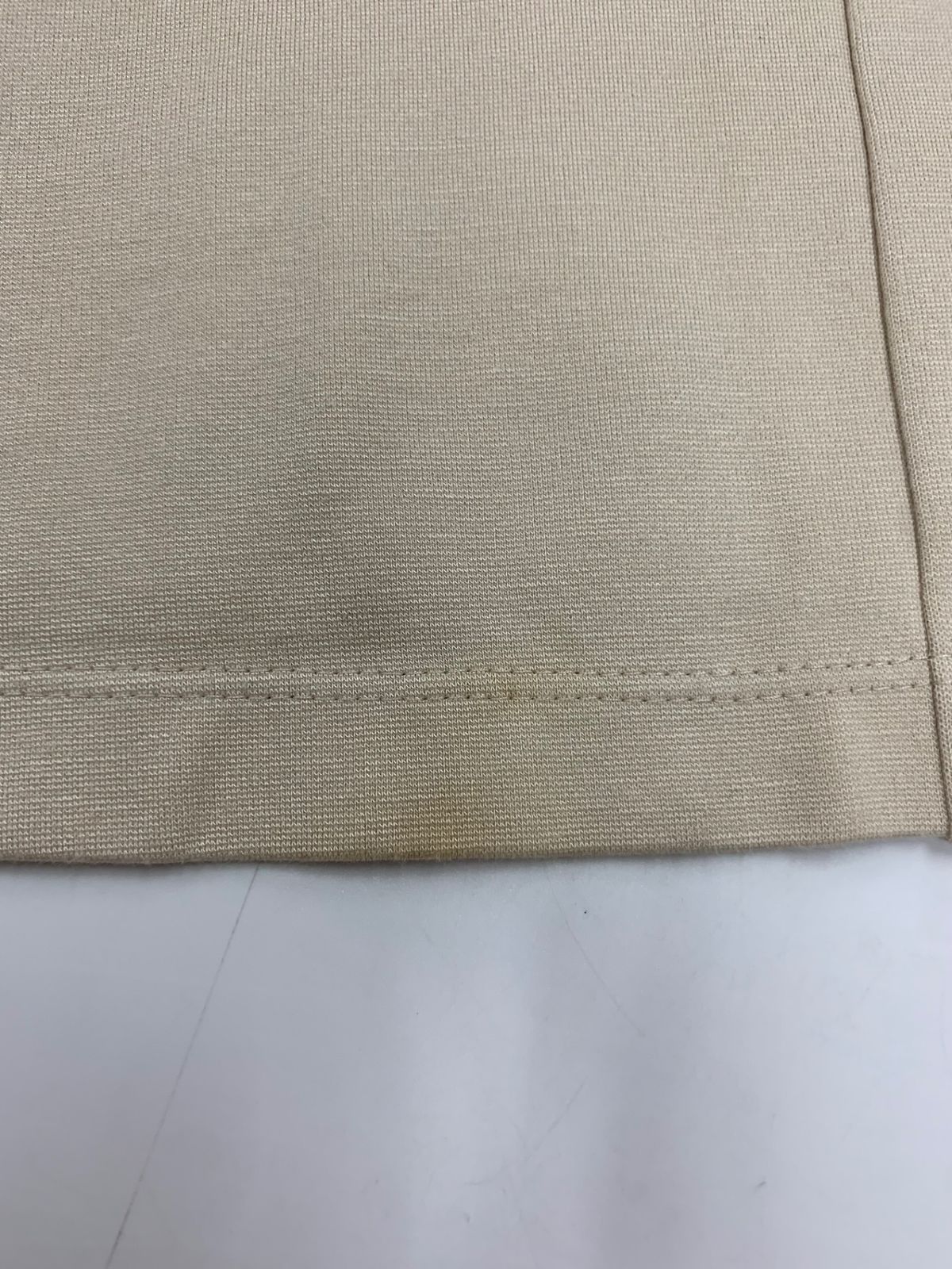  フォクシーニューヨーク Newport Dress 41977 ワンピース 40 ベージュ ノースリーブ ひざ丈ワンピース