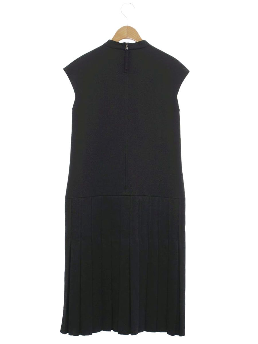 フォクシーニューヨーク collection Pintuck Pleated Dress 36188 ワンピース 38 ネイビー