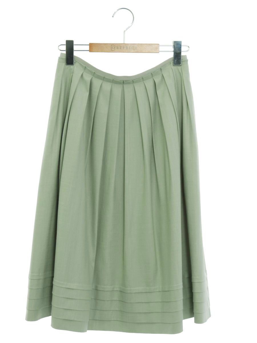 フォクシーニューヨーク スカート リネンベル 39927 38 グリーン