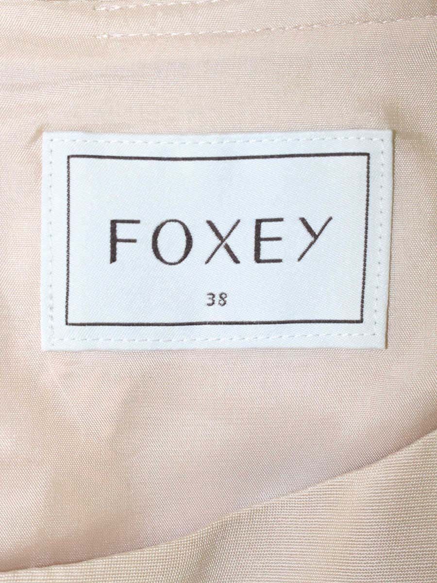  フォクシーブティック Dress Flower Classic 34864 ワンピース 38 ピンク ノースリーブ ひざ丈ワンピース