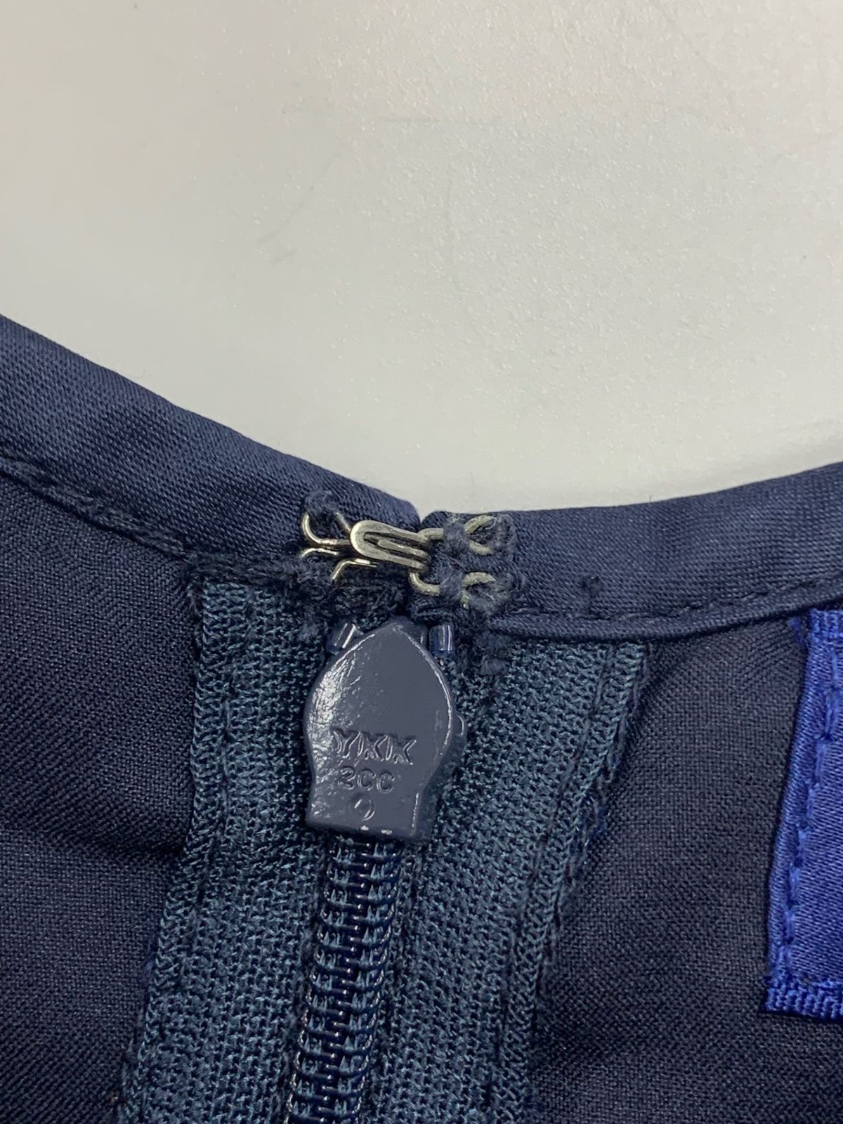 エムズグレイシー 811106 ワンピース 36 ネイビー フラワーモチーフ  