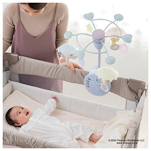 折りたたみベビーベッドにも対応